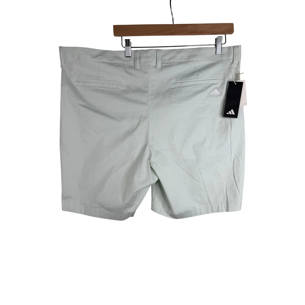 NWT Adidas Men's Golf Primegreen Shorts size 40 Light Green